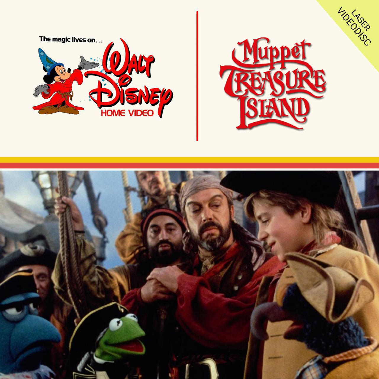 Mickey Muppet Muppet Treasure Island Neon Mickey Laserdisc by MaxGoudiss on DeviantArt