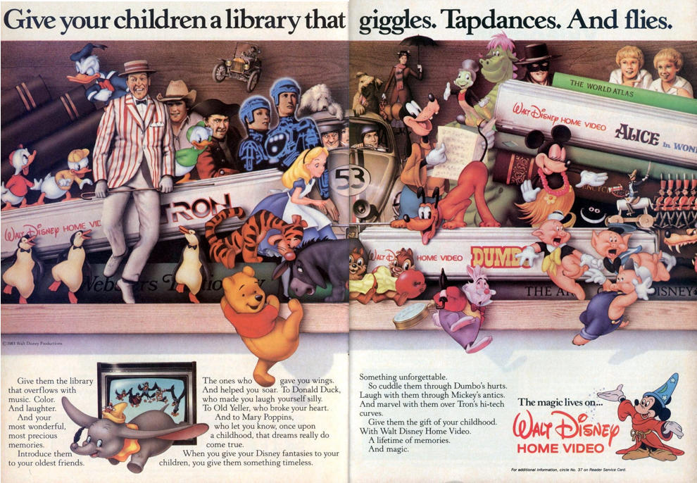 The magic lives on...Walt Disney Home Video by MaxGoudiss on DeviantArt