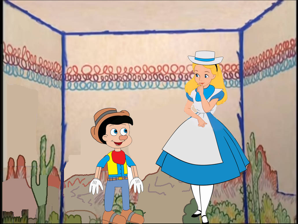 Pinoke School Alice And Pinoke in Elmo's World: Wild Wild West by MaxGoudiss on ...