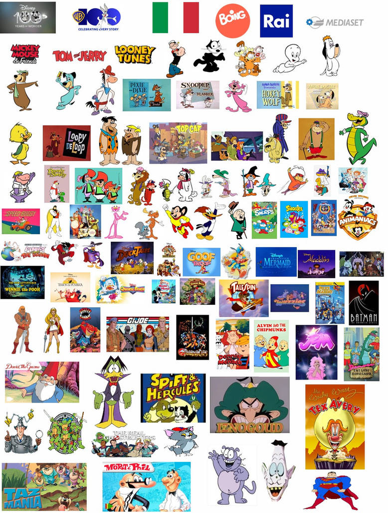 Italy's Best Animated Series by MaxGoudiss on DeviantArt