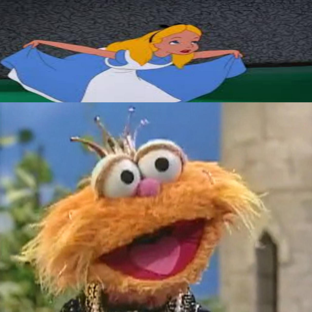 Alice Curtsies To Princess Zoe by MaxGoudiss on DeviantArt