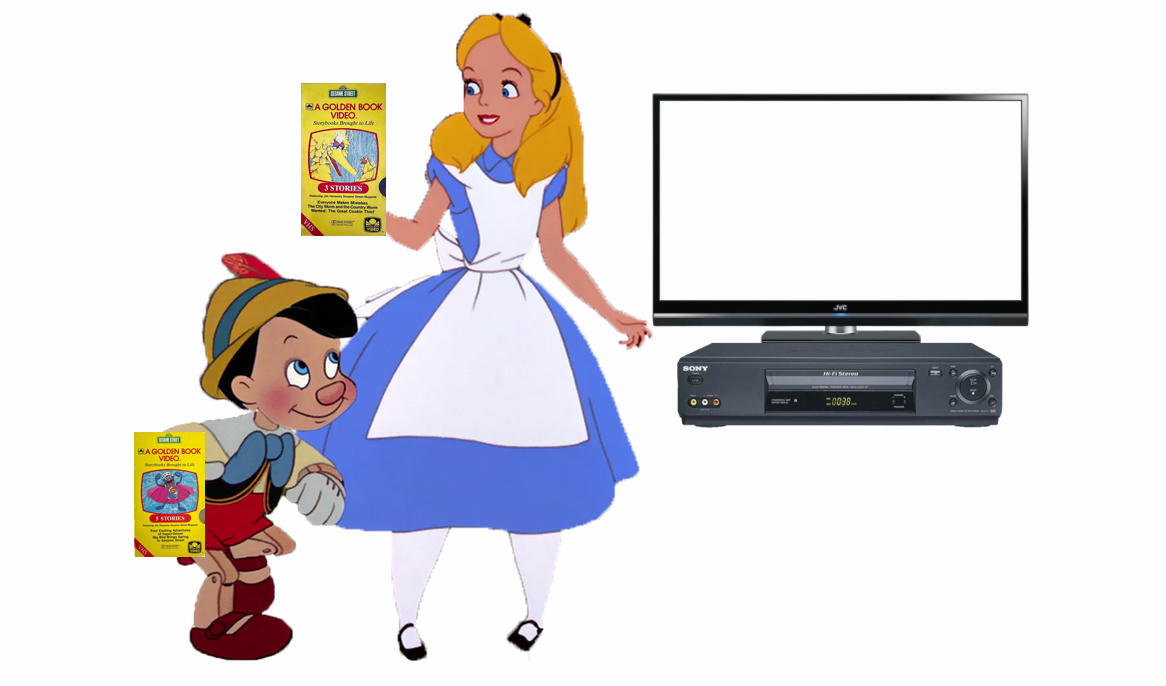 Pinoke School Alice and Pinoke going to watch Sesame Street GBV by MaxGoudiss on ...