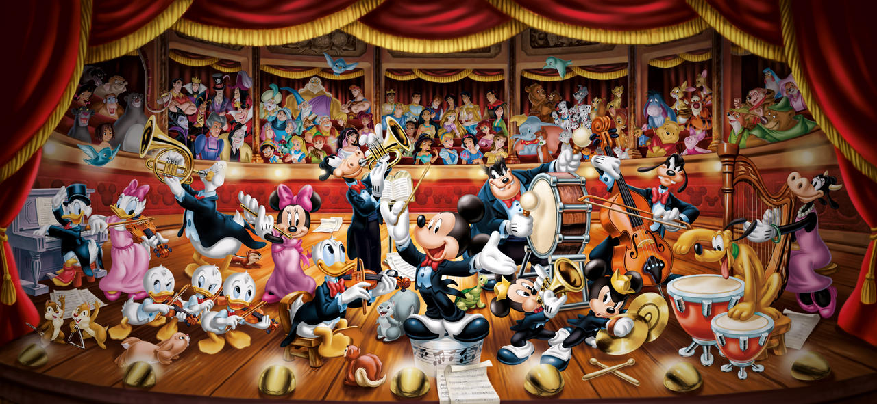 Disney Orchestra Puzzle by MaxGoudiss on DeviantArt