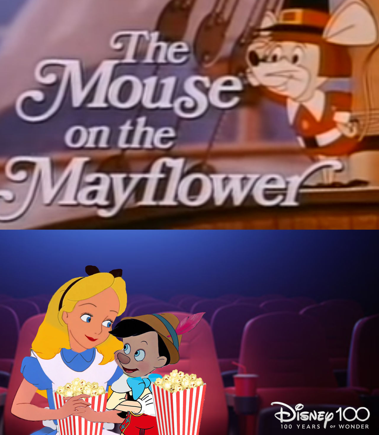 Pinoke Transformation Alice and Pinoke watch The Mouse on the Mayflower by MaxGoudiss on ...