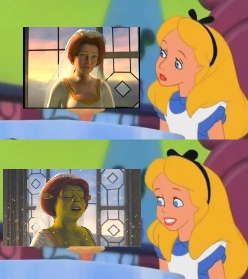 Alice is impressed by Fiona's ogre transformation by MaxGoudiss on ...