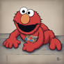 Elmo in DreamUp AI style