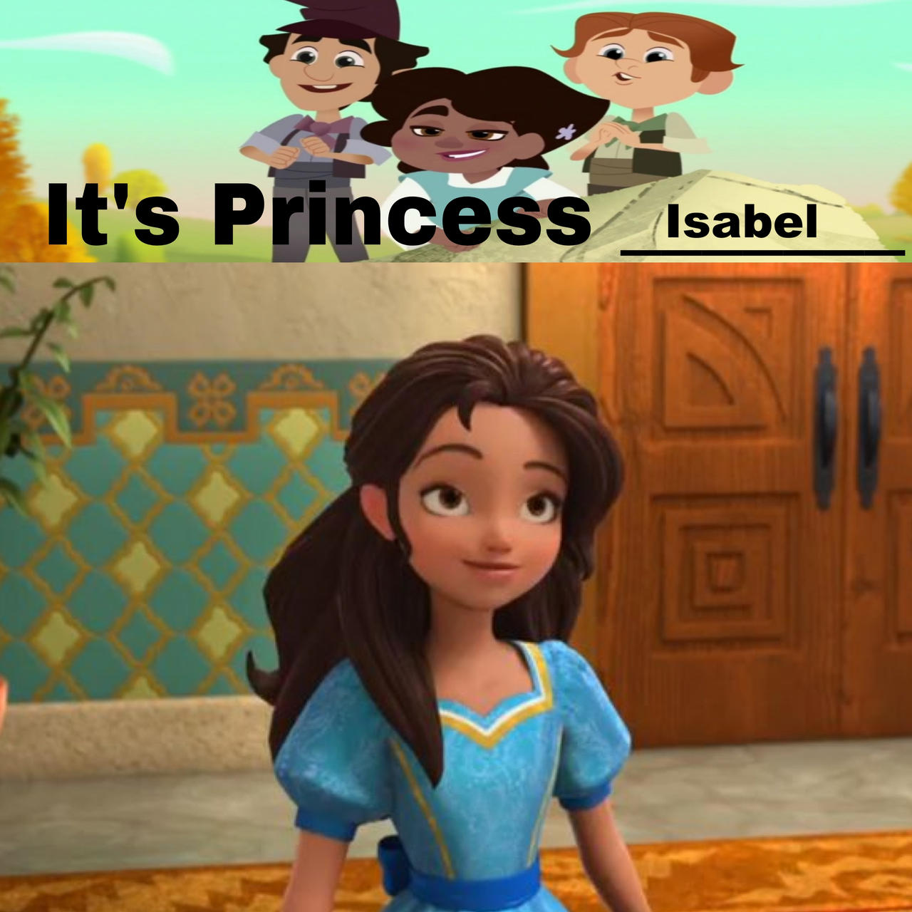 Pincess Isabel Girl Admires Princess Isabel by MaxGoudiss on DeviantArt