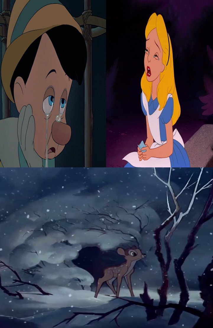 Pinoke Transformation Bambi's mother's death makes Alice and Pinoke sad by MaxGoudiss on ...