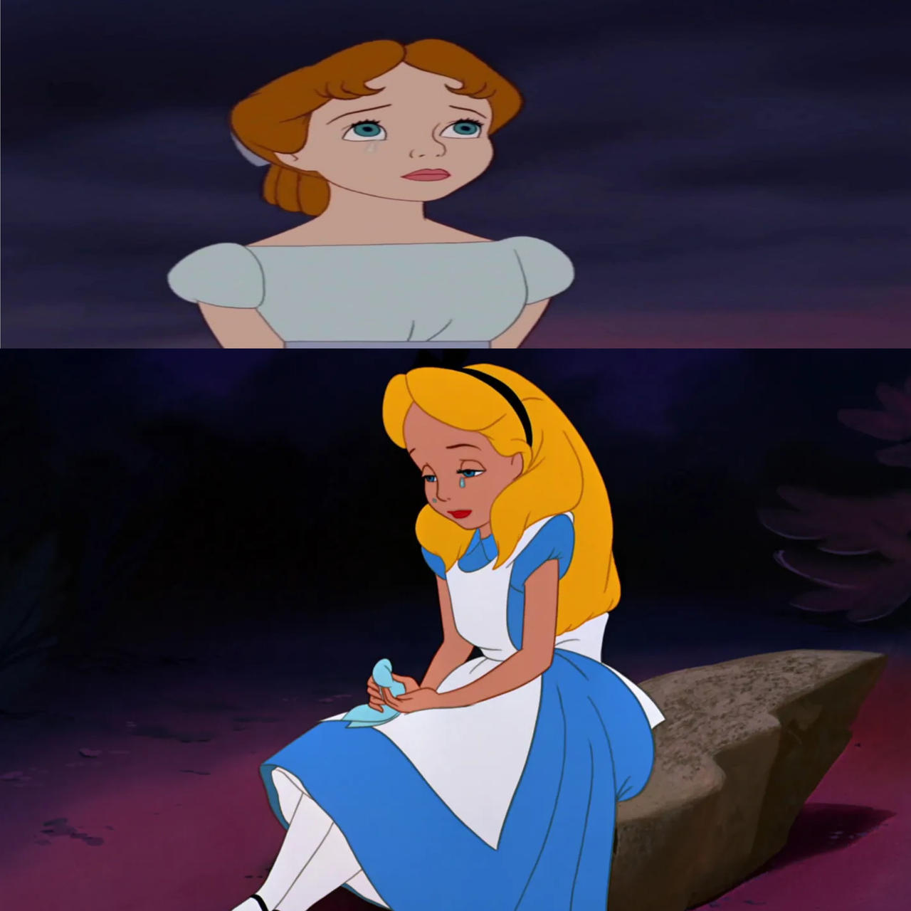 Sick Alice Deviantart Alice Is Sad For Wendy Walking The Plank by MaxGoudiss on DeviantArt