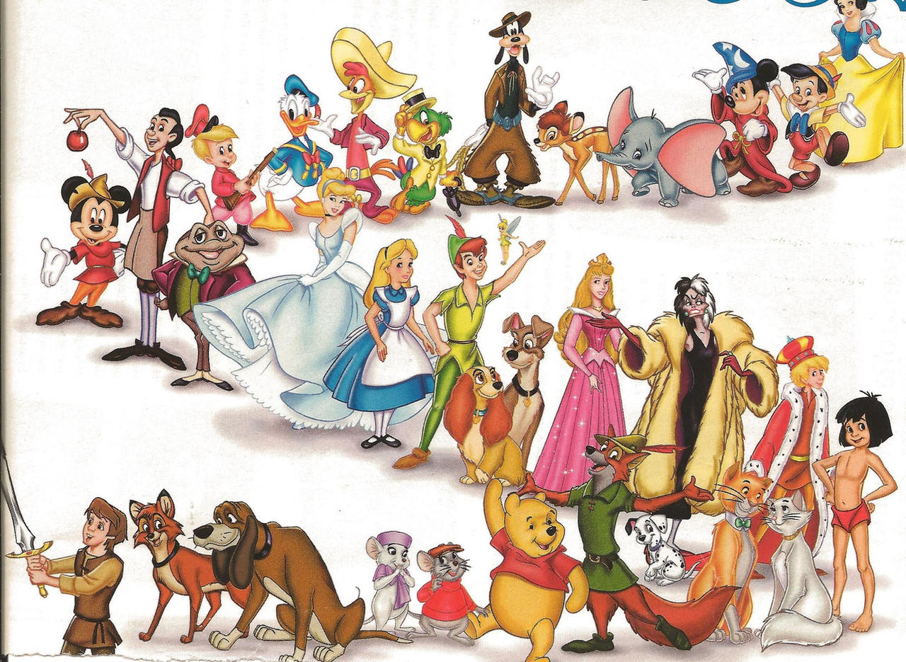 A Salute to Disney Animation: 1937-1985 by MaxGoudiss on DeviantArt