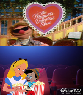 Alice Muppet Alice and Pinoke watch The Muppets Valentine Show by MaxGoudiss on ...