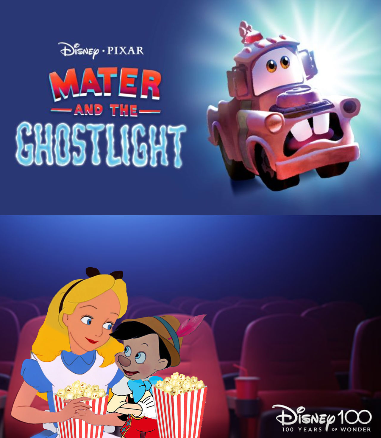 Ghostlight Alice and Pinocchio Watch Mater and the Ghostlight by MaxGoudiss on ...