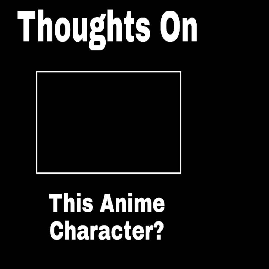 Thoughts On This Anime Character Template by MaxGoudiss on DeviantArt