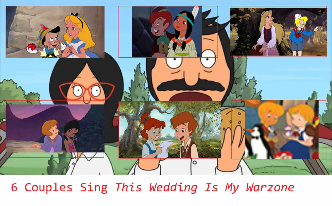 6 Couples Sing This Wedding is My Warzone by MaxGoudiss on DeviantArt