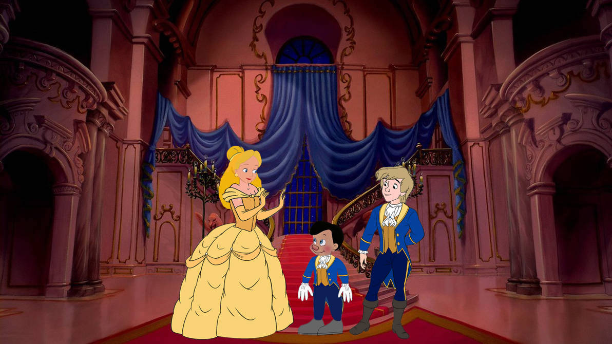 Alice, Pinocchio and Arthur as Belle and Beast by MaxGoudiss on DeviantArt