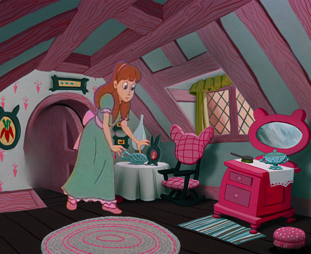 Rebecca looking around White Rabbit's room by MaxGoudiss on DeviantArt