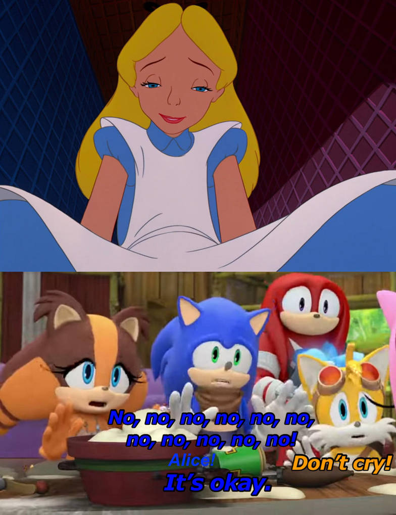 Team Sonic Tries To Stop Alice From Crying By MaxGoudiss On DeviantArt team-sonic-tries-to-stop-alice-from-crying-by-maxgoudiss-on-deviantart