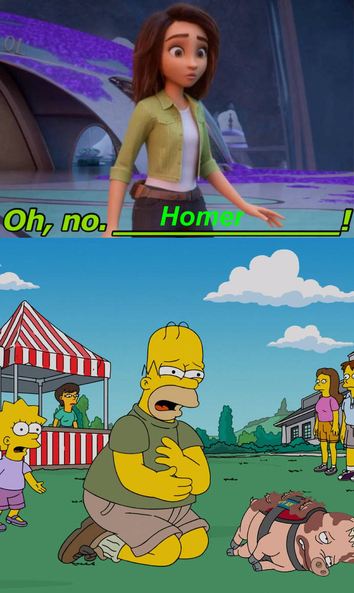 Sam Simpsons Deviantart Homer Simpson's Panic Attack Shocks Sam by MaxGoudiss on DeviantArt