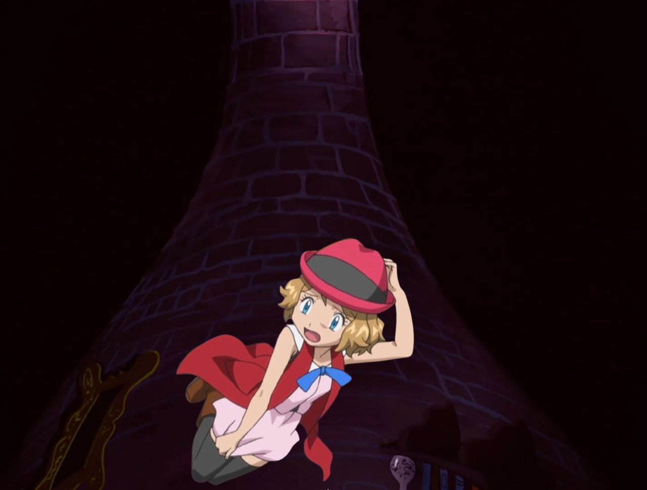 Serena falling down the Rabbit Hole very fast by MaxGoudiss on DeviantArt