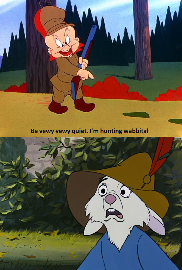 Elmer Fudd hunts for Skippy Rabbit by MaxGoudiss on DeviantArt