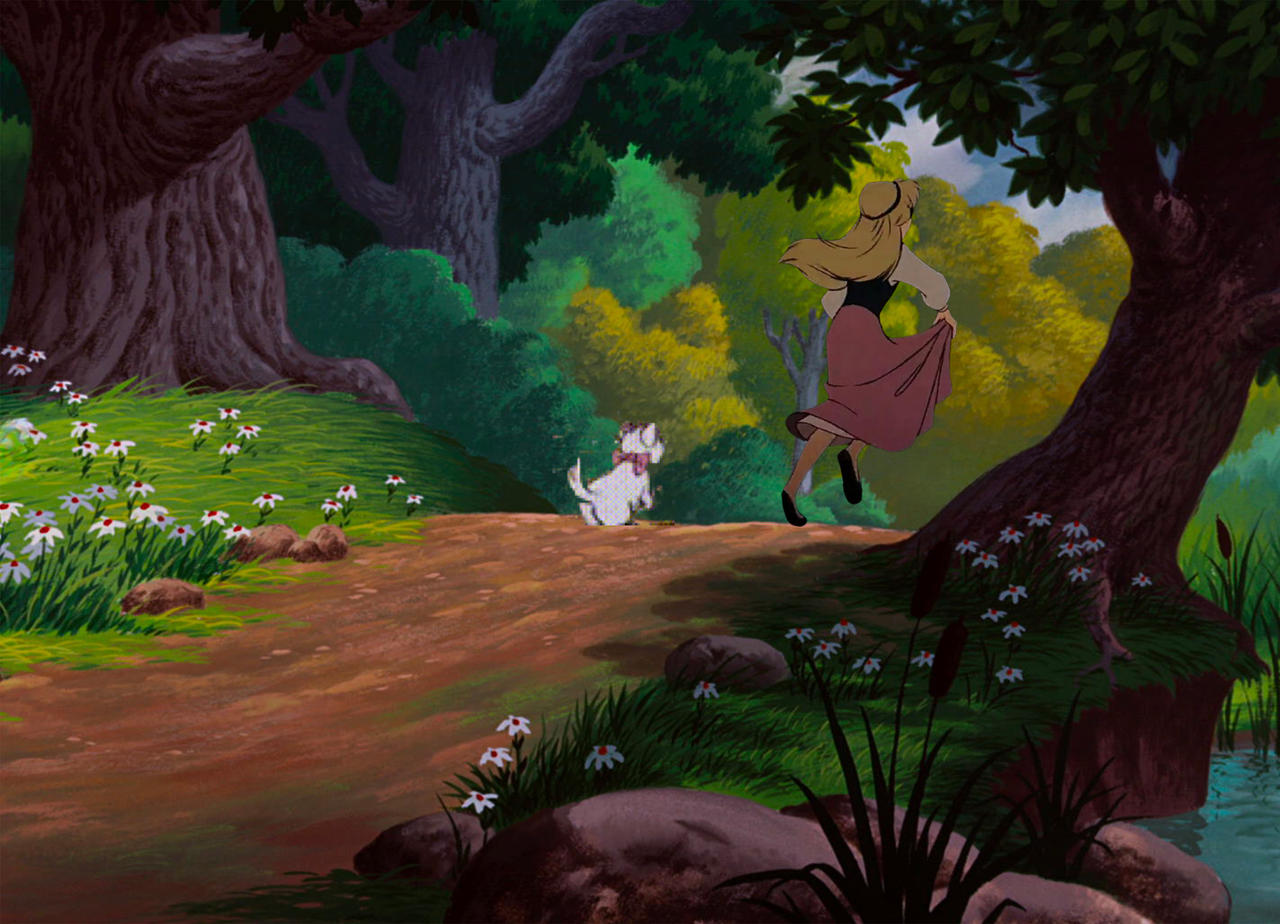 Princess Eilonwy and Marie following White Rabbit by MaxGoudiss on ...