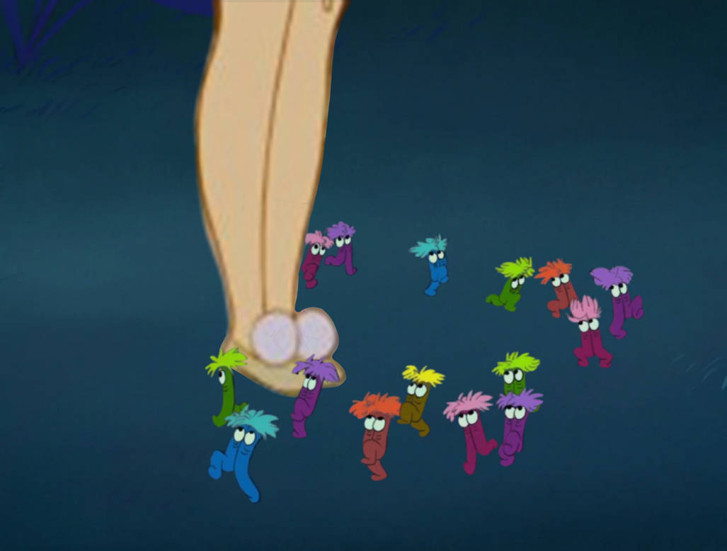The Mome Raths running around Tinker Bell's legs by MaxGoudiss on ...