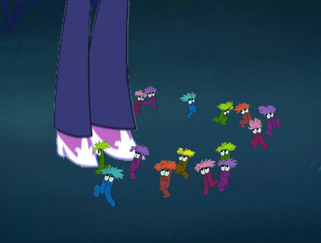 The Mome Raths running around Vice Principal Luna by MaxGoudiss on ...