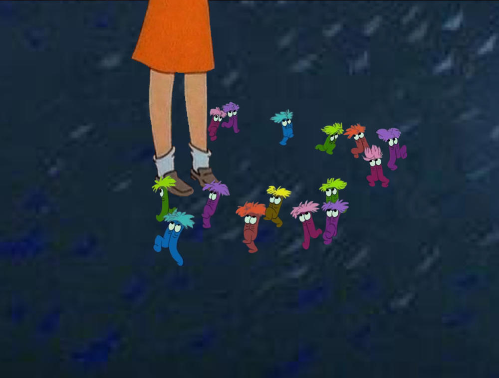 The Mome Raths running around Fern Arable's shoes by MaxGoudiss on ...