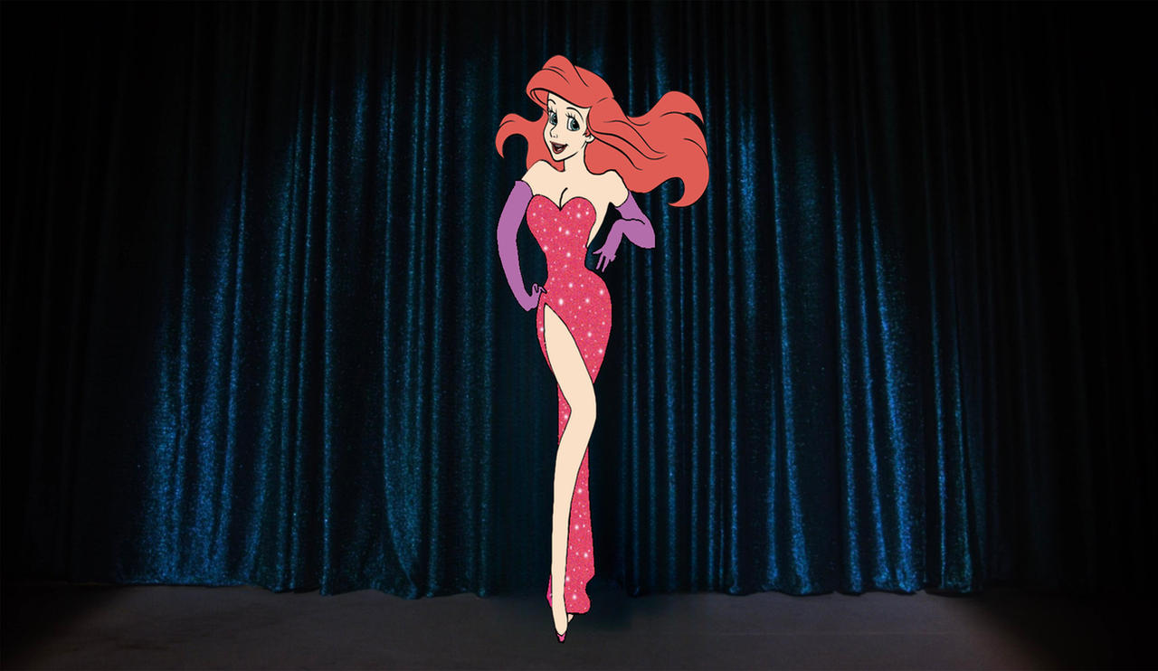Jessica Rabbit Ink Ariel as Jessica Rabbit at the Ink and Paint Club by MaxGoudiss on ...