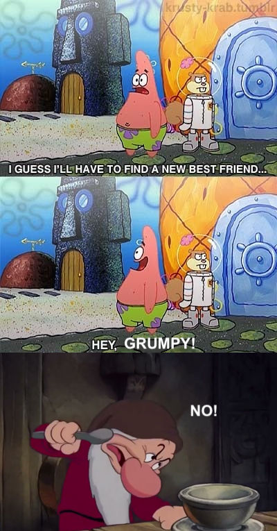 Grumpy didn't want to be best friends with Patrick by MaxGoudiss on ...