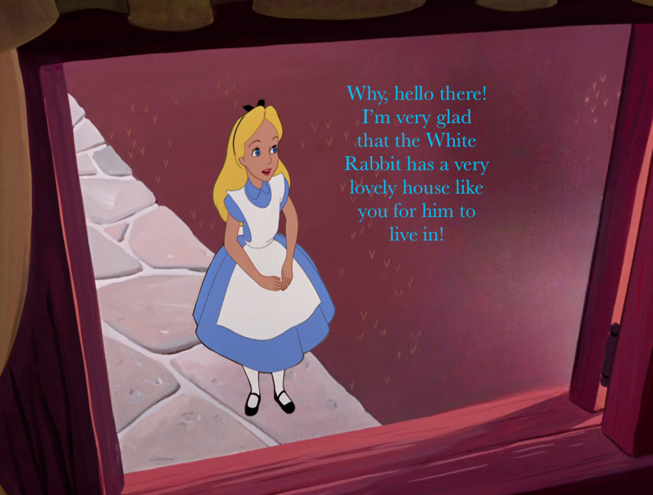 White Rabbit House Deviantart Alice talking to the White Rabbit's House by MaxGoudiss on DeviantArt