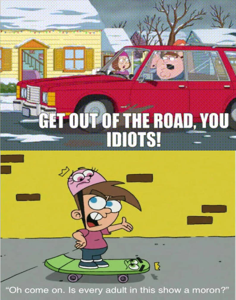 Peter Timmy Timmy sugarcoats Peter ditching his family by MaxGoudiss on DeviantArt