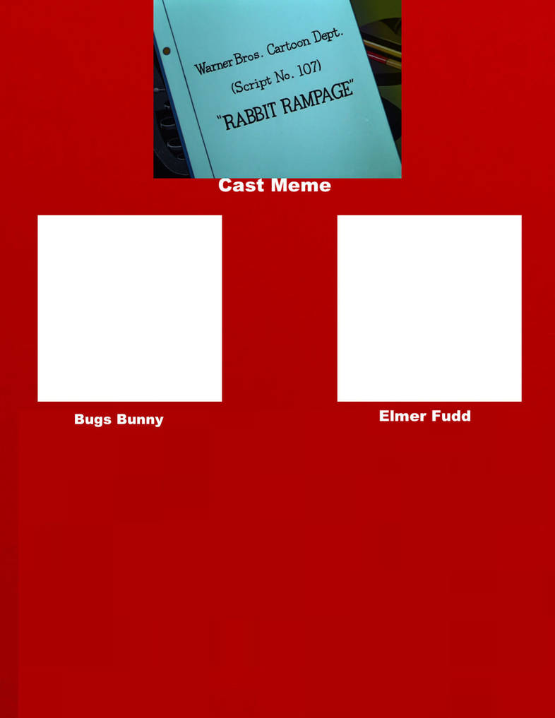 Deviantart Rabbit Rampage Rabbit Rampage Cast Meme by MaxGoudiss on DeviantArt