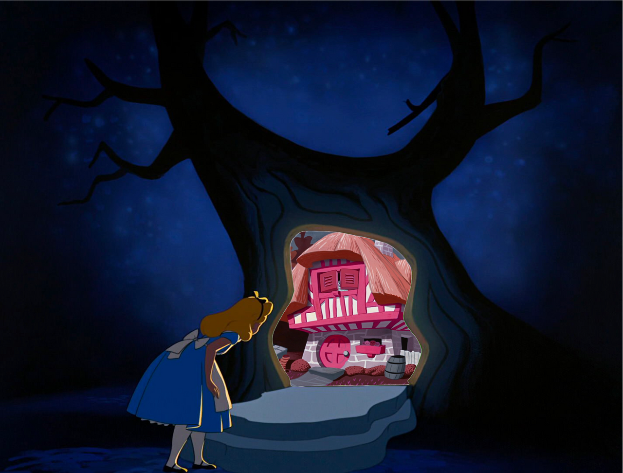 White Rabbit House Deviantart Alice enters the White Rabbit's House by MaxGoudiss on DeviantArt