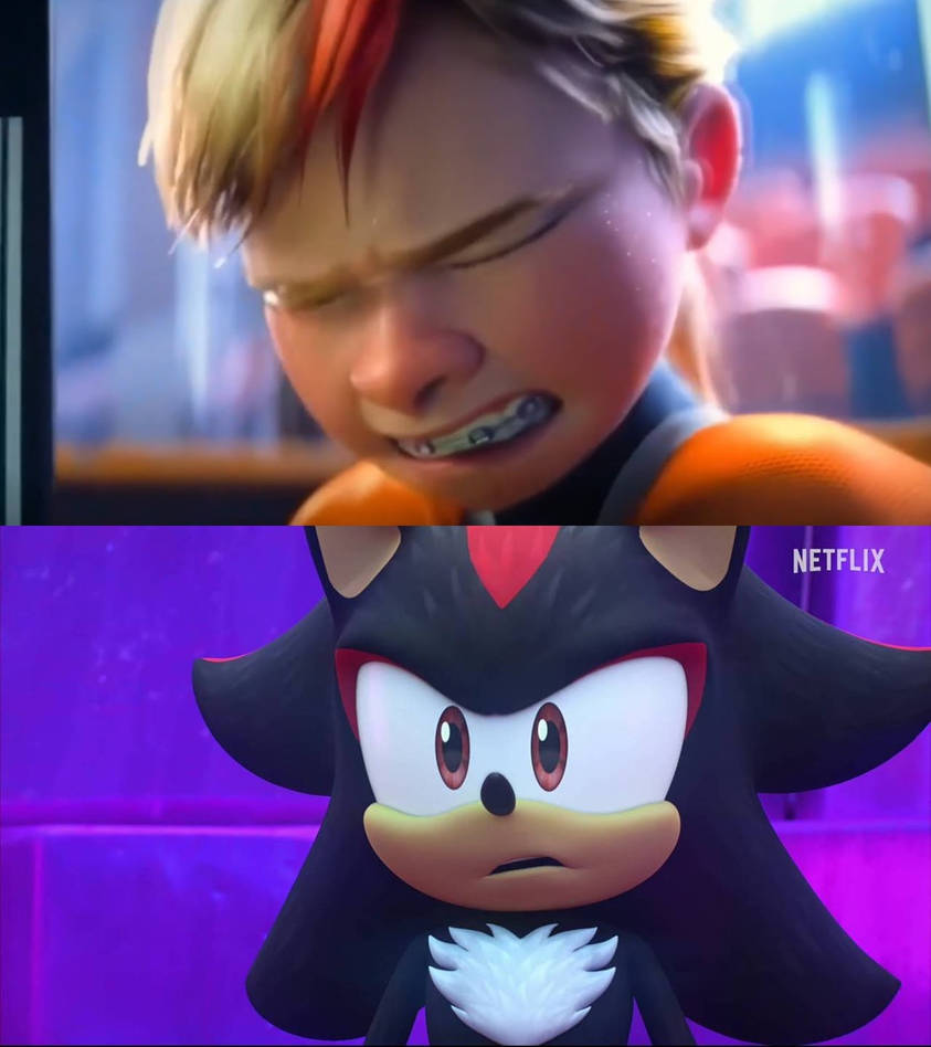 Shadoe Riley Shadow shocked at Riley's panic attack by MaxGoudiss on DeviantArt