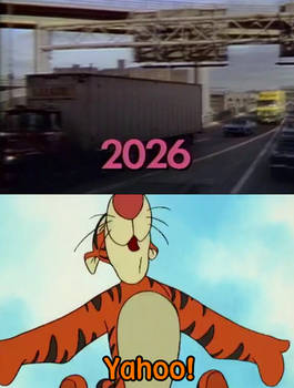 Tigger is excited for 2026
