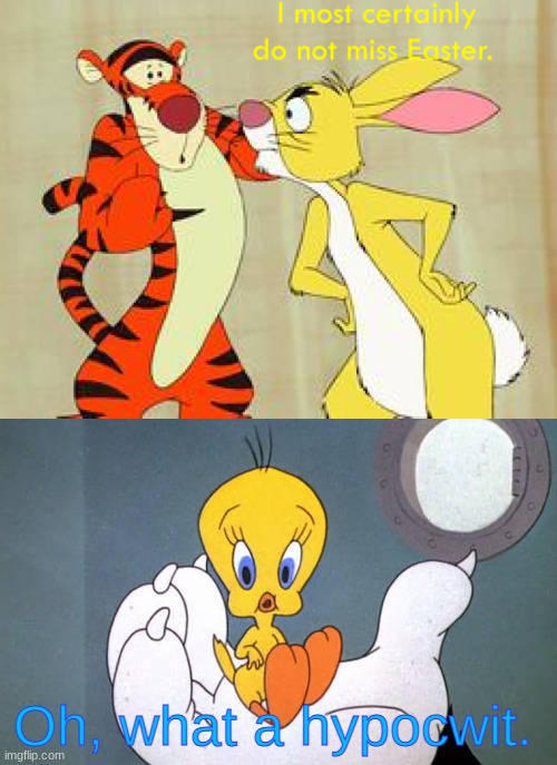Tweety calls Rabbit a hypocrite by MaxGoudiss on DeviantArt