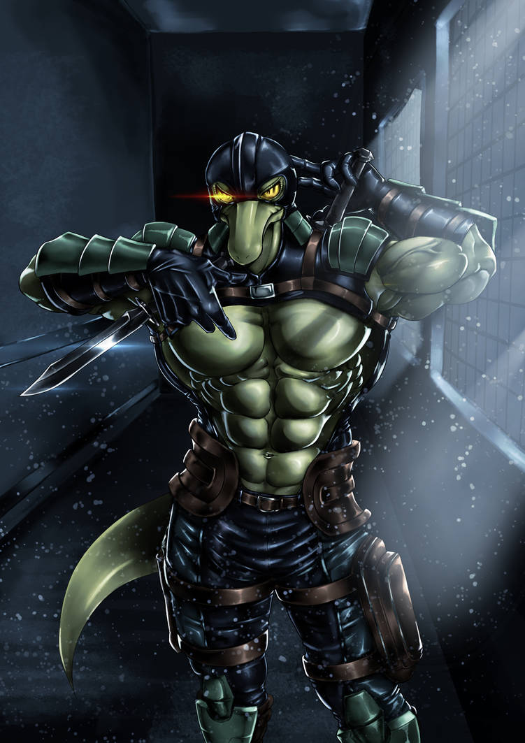 Lizard Kin Assassin assassin lizard by seven-b on DeviantArt