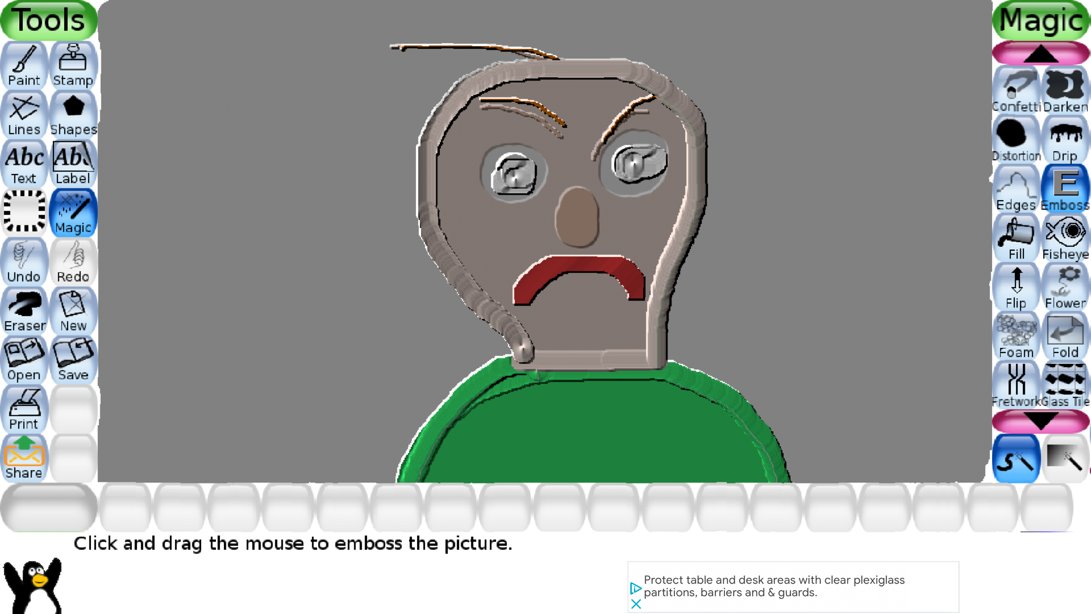 Tux paint by yuxxkiboi on DeviantArt