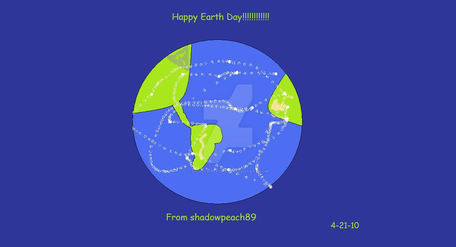 Happy Earth Day By Shadowpeach89 On DeviantArt