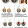 Winter Soldier Earrings - tutorial