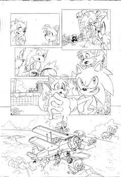 Sonic 4 Episode 2, pencils page 4
