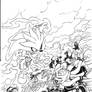 Sonic Universe #28 Cover Pencils