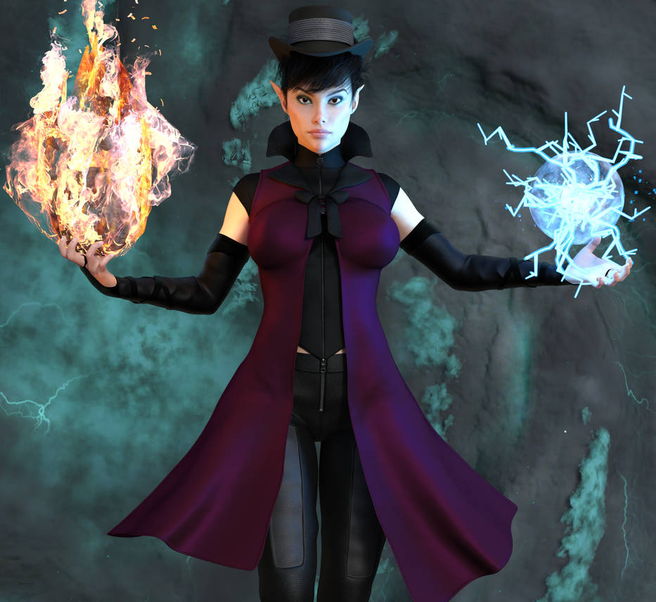 mm - dark elven mage https: creation Images High... Dark Elf Mage by SeatailsArt on DeviantArt