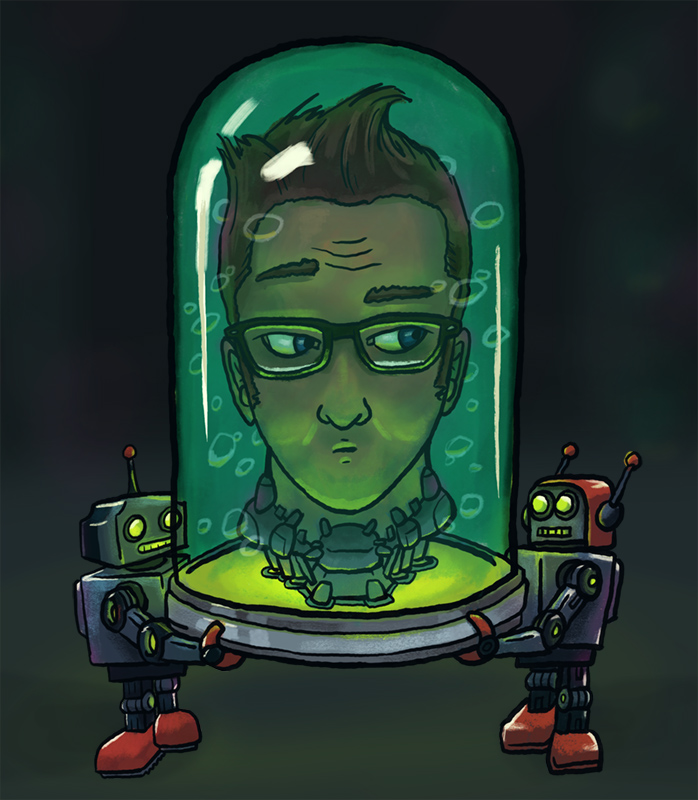 Self Portrait in a Jar