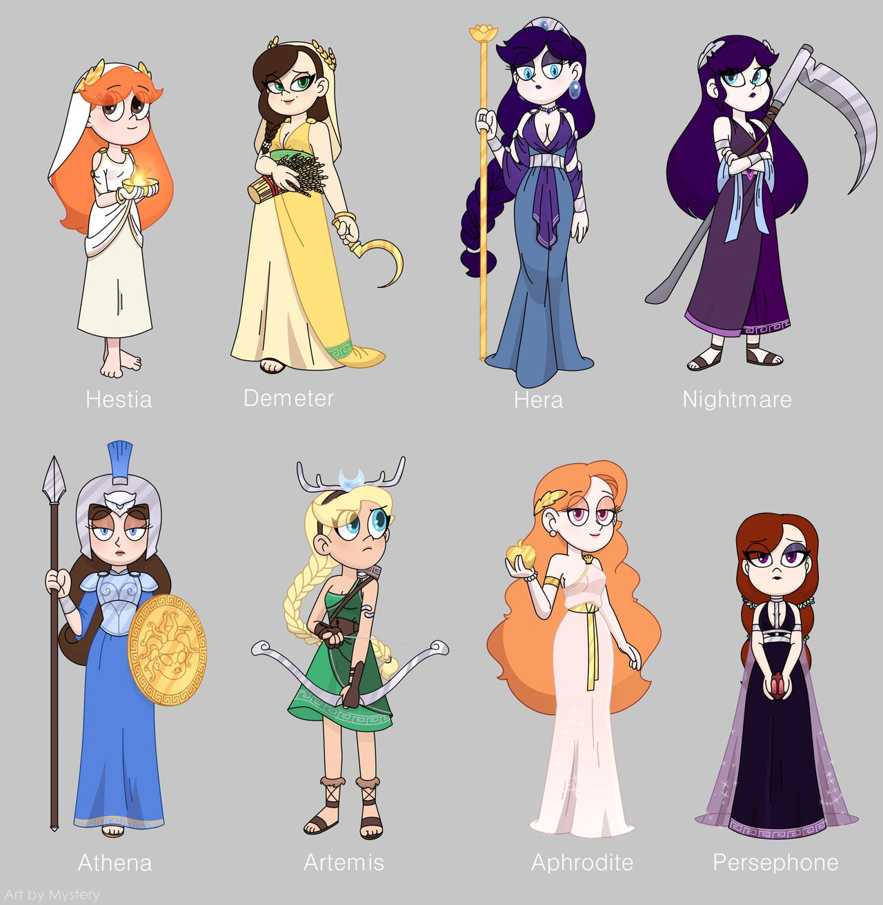 Goddesses Greek goddesses by Butterfly7267 on DeviantArt