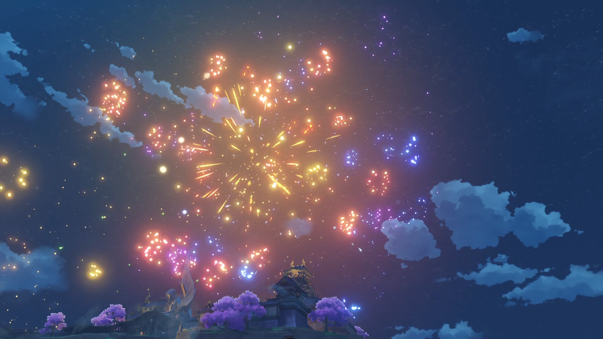 Story Quest Yoimiya A1 Together Under the Firework
