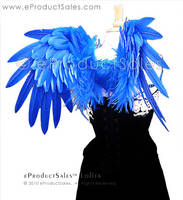 Royal Blue Lolita Angel Wings
