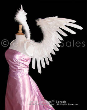 White SERATH Angel Wings ePs