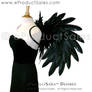 Black feather DESIREE WINGS